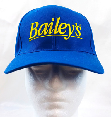 Bailey's Blue Hat Baseball Cap Buckle Back Adjustable Dadcore Blokecore