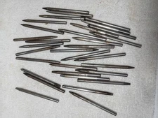 Watchmaker / clock repair mans 30 punch stake lot tool