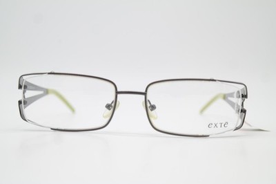 Brille exte EX300002 Metallic Beige Eckig Brillengestell eyeglasses Neu
