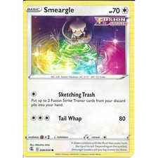 209/264 Smeargle | Common Pokemon Trading Card Sword & Shield Fusion Strike TCG