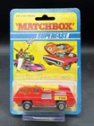 1971 Lesney Matchbox Superfast No 22 RED BLAZE BUSTER CARDED mbx CARD VARIATION