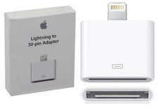 ADATTATORE ORIGINALE APPLE LIGHTNING A 30 PIN A1468 UFFICIALE MD823ZM/A ORIGINALE