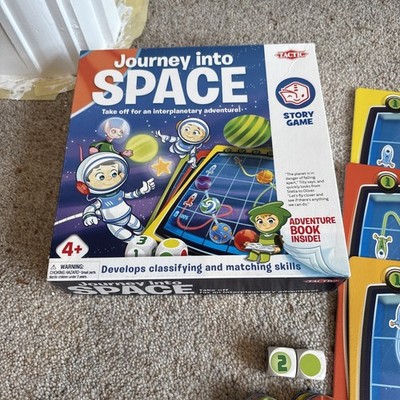 Reise ins All - Geschichtenspiel - Familie - Kinder Brettspiel von Tactic Games