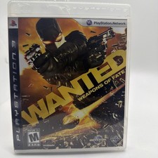 Wanted: Weapons of Fate Sony Playstation 3 PS3
