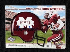 2010 NCAA Sweet Spot Rookie Signatures Variations /250 Anthony Dixon Auto 00ma