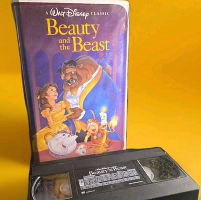 Walt Disney Beauty and the Beast VHS NTSC Full Screen G 1991 Hi-Fi Stereo