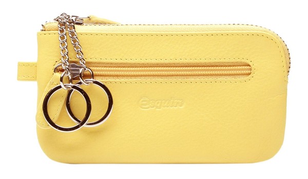 Esquire Viktoria 62 Key Case SchlüSselmäPpchen Yellow Gelb Neu-image