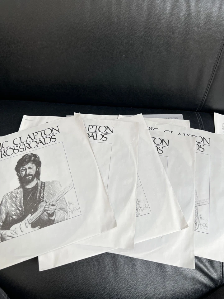 ERIC CLAPTON / Crossroads Box -6 LP-Vinyl: NM/ Cover: EX+/ 1st.EU.1988 -COMPLETE - Bild 4 von 4