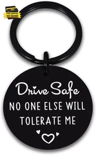 Drive Safe Keychain for Him, Boyfriend Gift, Valentines Day Gifts for Boyfriend,