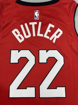 Miami Heat Jimmy Butler #22 Culture Red Nike NBA Jersey Mens 52-XL