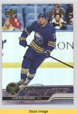 2023-24 Upper Deck Series 1 Young Guns Silver Foil Lukas Rousek #233 READ 9jn