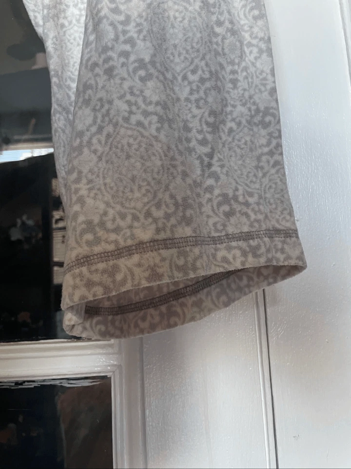 Charter Club Mujer Talla Grande Blanco Gris Difuso Pijama Pantalones PJ Parte Inferior Talla 2XL Foto 4 de 4