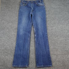 Vintage Levis 517 Jeans Mens 36x34 34x32 Blue Medium Bootcut Denim USA