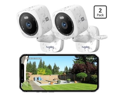 Hugolog 3K 5MP Outdoor Indoor Security Cameras for Home Security Home Camera wif