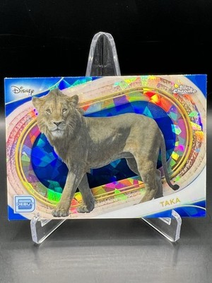 2025 Topps Chrome Disney Sapphire Live Action Taka Base The Lion King Scar