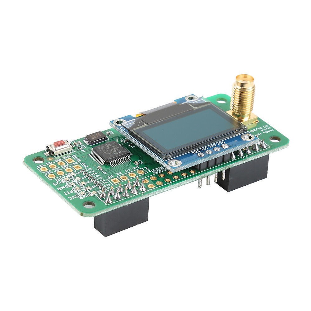 MMDVM Hotspot DIY Kit – UHF/VHF, Mit OLED-Display, Antenne & Gehäuse, Unterstützt P25, DMR, YSF