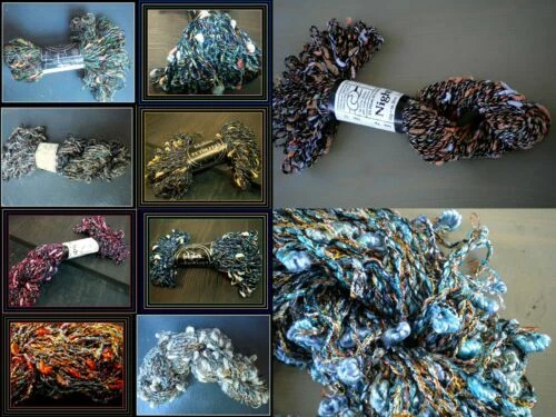 Handarbeits-Farbverlaufswolles im Fransengarn aus Polyamid