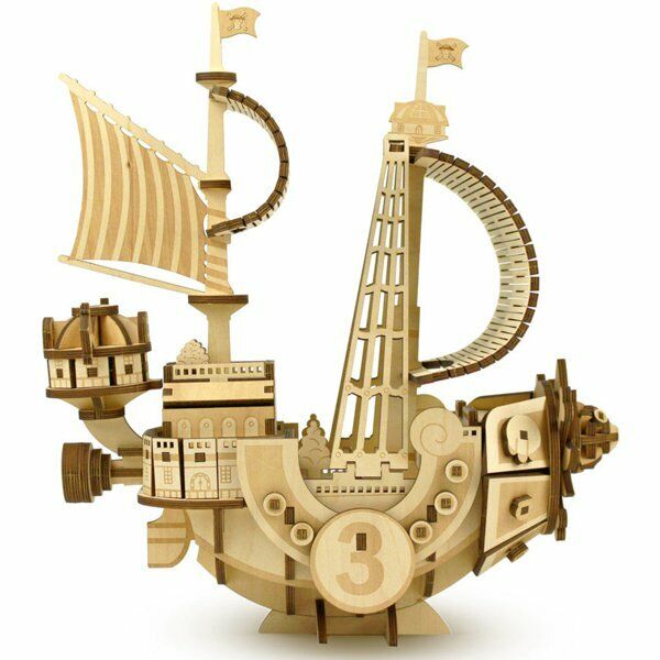 One Piece Ships Wooden Models