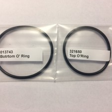 Replacement Top Fan O-Ring 321650 + Bottom O-Ring 013743 for Paslode IM360i