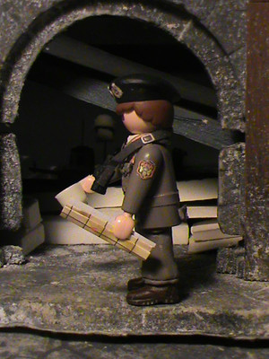 Figurine PLAYMOBIL Personnalisée Officier 6e Commando (1944-1945), REF-0033, Occasion, Espagne