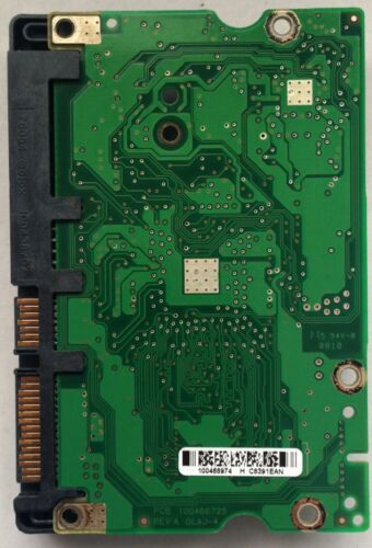 Seagate SATA H/D ST3500320AS ST3500820AS ST3500620AS PCB 100466725 REV A/B/C - Picture 2 of 2