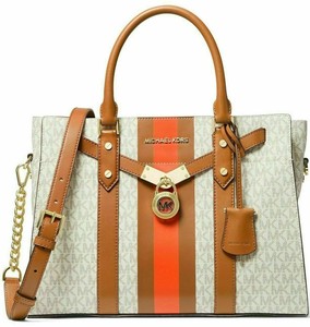 signature nouveau hamilton large leather satchel