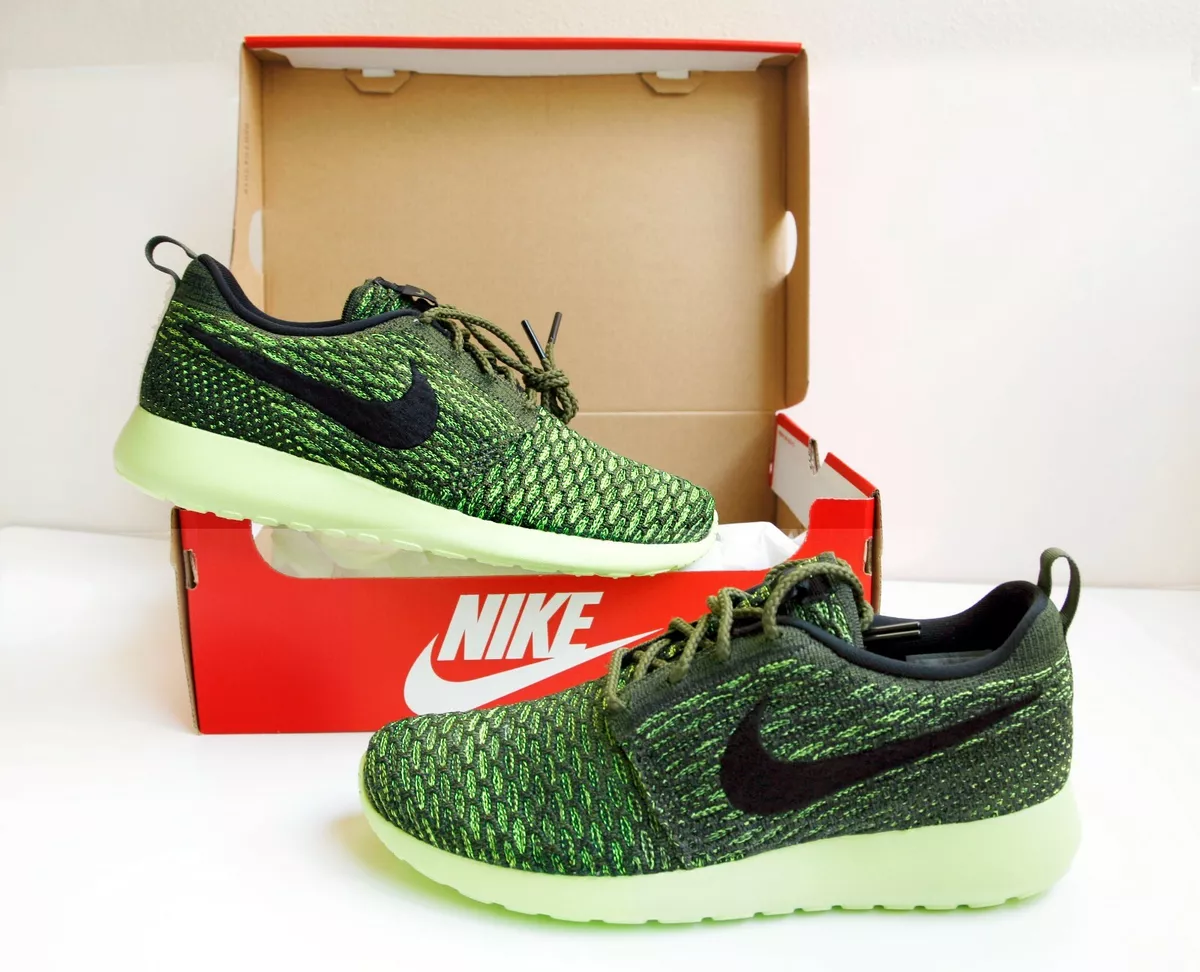 Nike roshe one flyknit mujer verdes hotsell