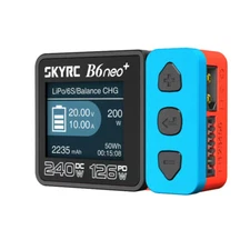 ​SKYRC B6neo+ Smart Charger DC240W PD126W Multilanguage 600mA XT60/TypeC Charger