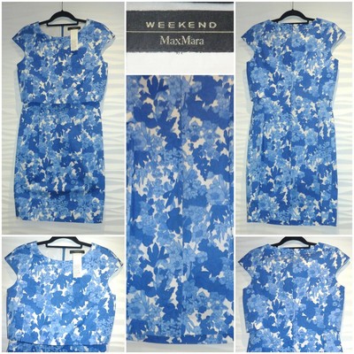WEEKEND MAXMARA COTTON DRESS - GB 10 / I 42 / US 8 - NEW WITHOUT TAGS