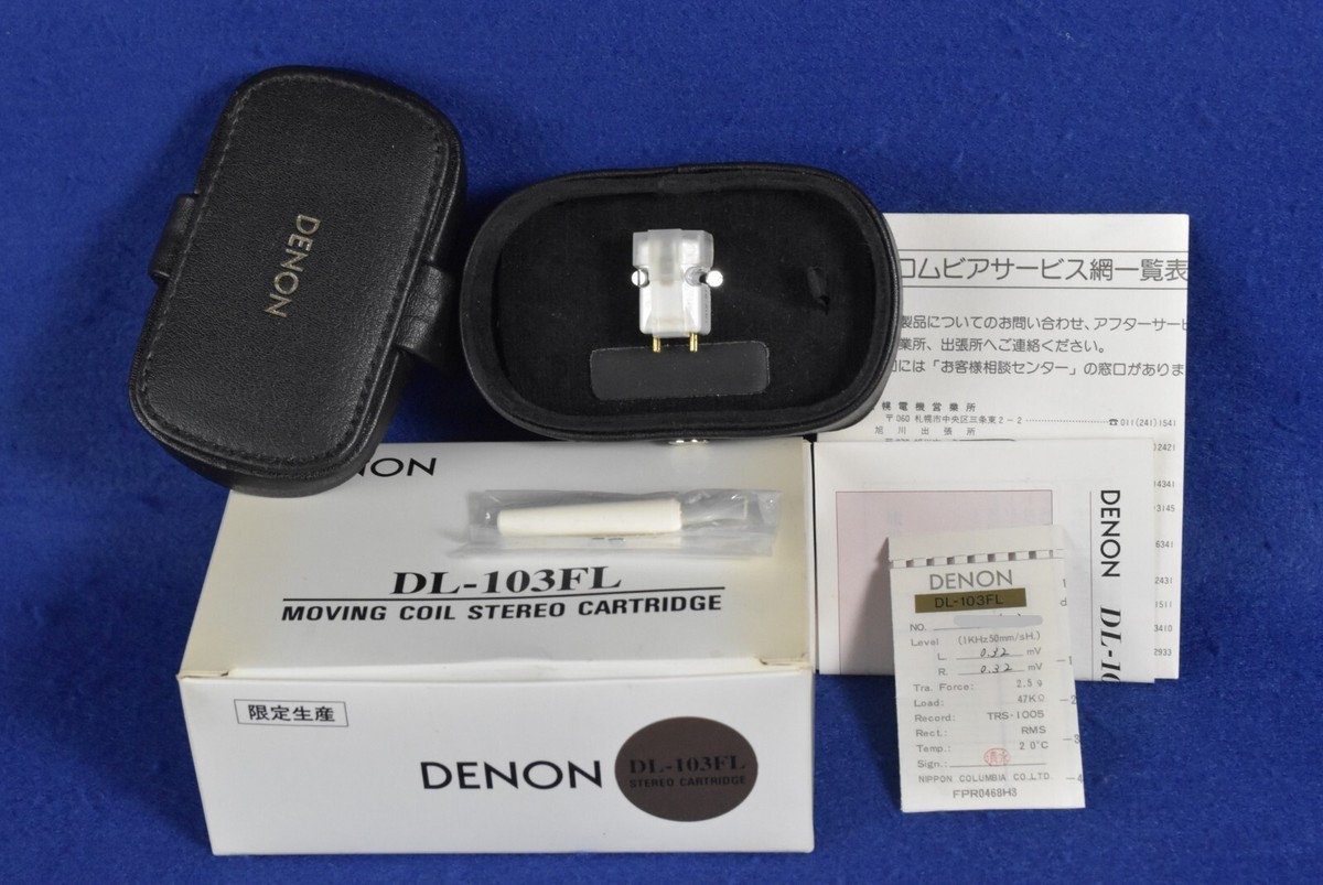 DENON DL-103FL Moving Coil Stereo Cartridge W/ Original Box