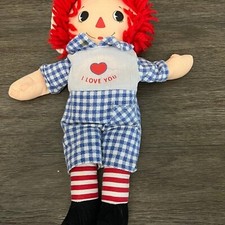 Knickerbocker Raggedy Andy Bedtime Doll Vintage