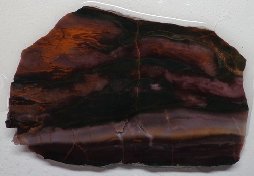 WRG- Wyoming Jasper Agate Slab 71 grams Lapidary Old Stock