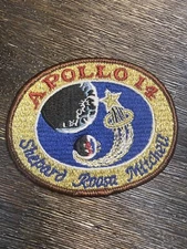 NASA Apollo 14 Mission Patch From The 80’s Vintage.