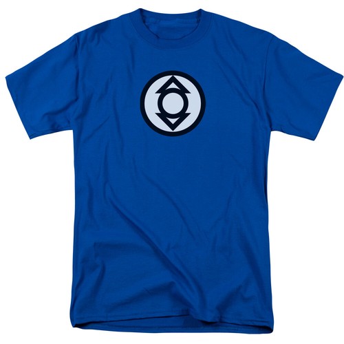 Green Lantern Indigo Tribe Logo Licensed Adult T-Shirt - Picture 7 of 9