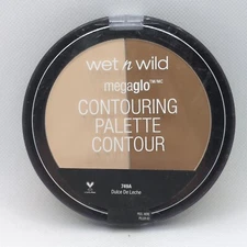 wet n wild MegaGlo Contour Duo Palette, Highlighting, Dulce De Leche