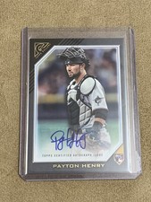 Payton Henry (Marlins) 2022 Topps Gallery Auto Rookie Card SP