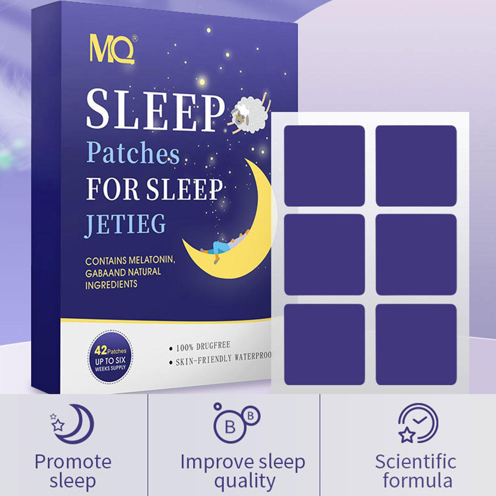 42 Patches Sleeping Patch Sleep Aid Patch for Adults Improve Insomnia