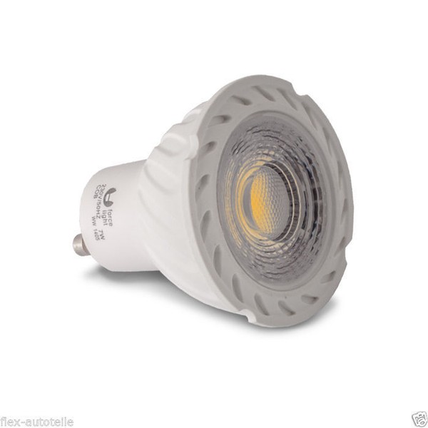 Led Spot Halogenspot Halogenlampe Strahler Leuchtmittel GU10 Cob 7W-image