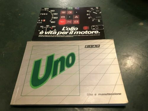 Manuali di assistenza e riparazione Uno per l'auto per Fiat