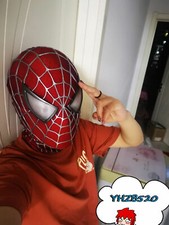 Original Toby Spiderman High Quality Helmet Reflective Material For Costume Mask