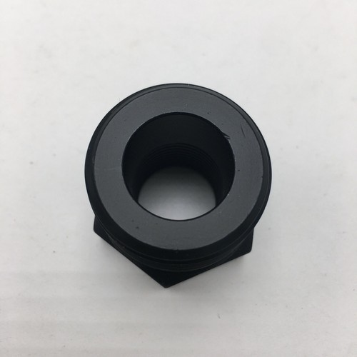SWAGELOK SS-16-RB-8 TEFLON COATED STAINLESS PIPE FITTING 1 IN MALE NPT X 1/2 IN - Picture 3 of 4
