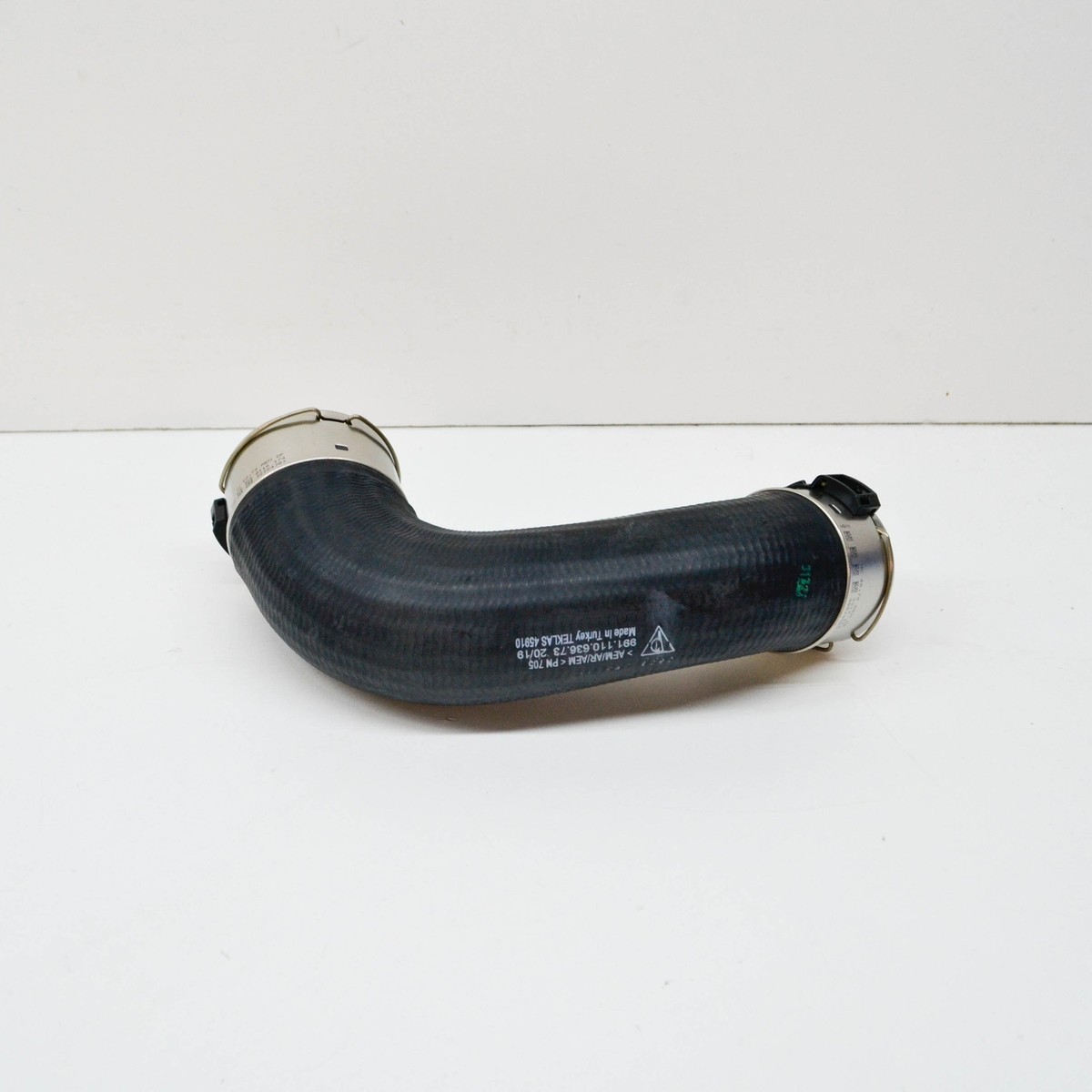 PORSCHE 911 991 Turbo S Right Side Intercooler Hose 99111063673