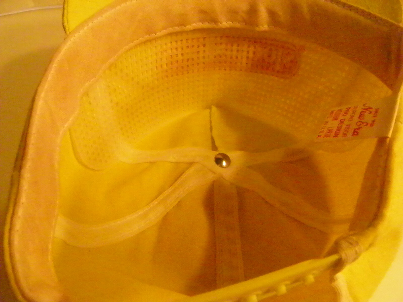 Cooper Tools Hat Adjustable Cap Bright YELLOW  US… - image 6