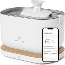 PETLIBRO Cat Water Fountain, App Monitoring Pet Fountains for Cats Indoor with S