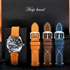 Fashion Genuine Leather Watch Strap Crazy Horse Cowhide Bracelet18 20 22 24 26mm