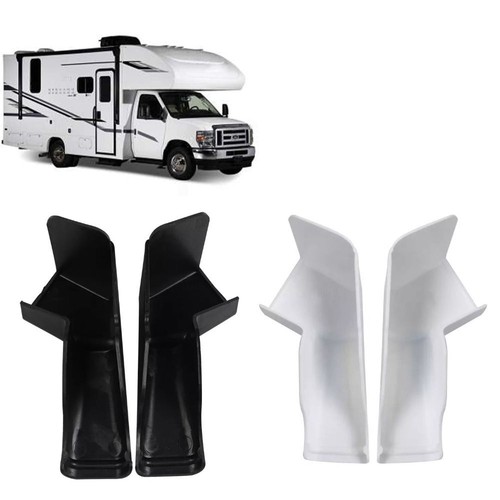 2pcs Built-in Extensions Rain Gutter Resin RV Gutter Extension RV Accessories