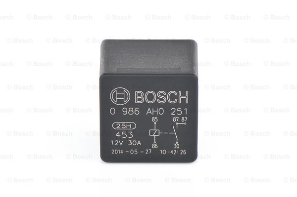 Bosch 0 986 AH0 251 Relay, Cooling Fan For Alfa Romeo Autobianchi BMW Motorcycle-image