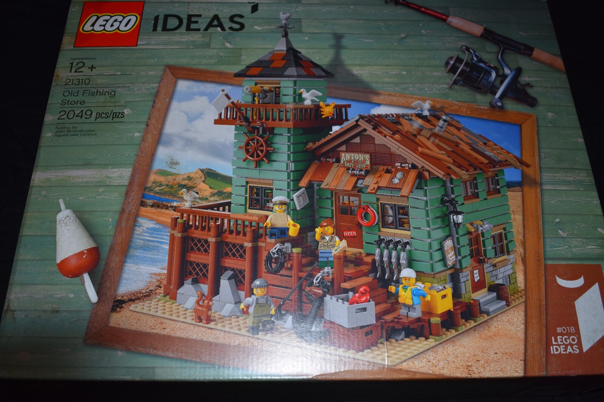 LEGO IDEAS Old Fishing Store Set #21310- Brand New, Sealed