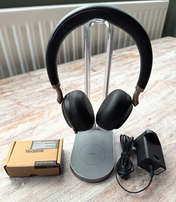 Yealink BH76 Wireless Headset mit Ladestation, MS Teams +BT51a USB Adapter