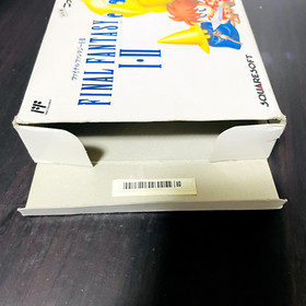 Final Fantasy I & II Nintendo Famicom 1994 Square SQF-FO Role Playing Japanese